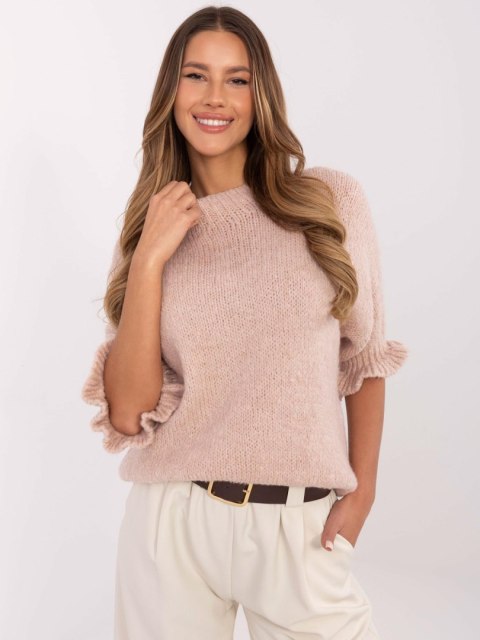 Sweter MI-SW-2913.99 jasny różowy Sweter MI-SW-2913.99 jasny różowy