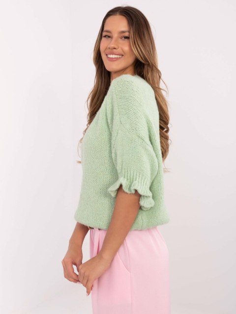 Sweter MI-SW-2913.99 pistacjowy Sweter MI-SW-2913.99 pistacjowy