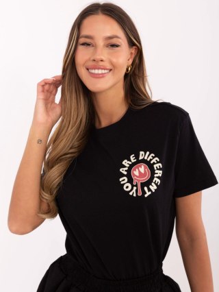 T-shirt D12022AC02645E grafitowy M