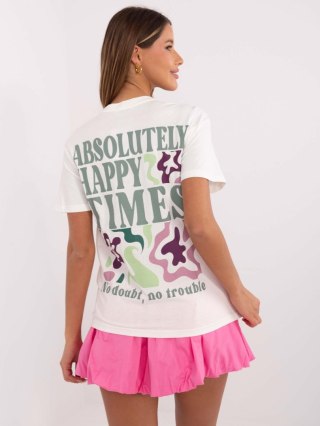 T-shirt D12022AC02645G biały XL