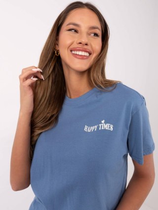 T-shirt D12022AC02645G ciemny niebieski S