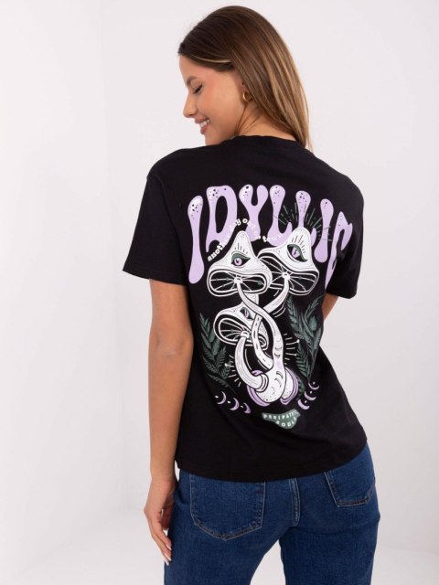 T-shirt D12022AC02645H grafitowy XL