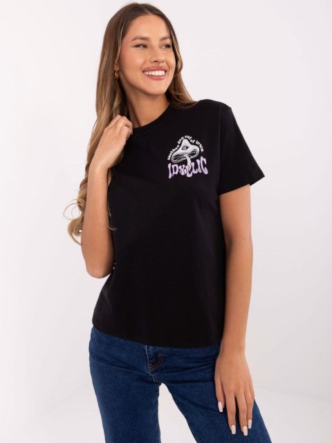 T-shirt D12022AC02645H grafitowy XS T-shirt D12022AC02645H grafitowy XS