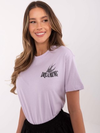 T-shirt D12022AC02645H jasny fioletowy XS