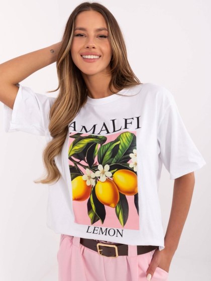 T-shirt MI-TS-M745-1.37 biały