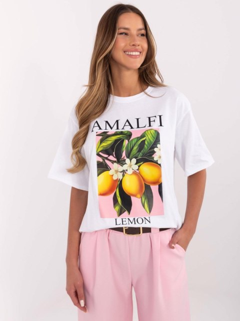 T-shirt MI-TS-M745-1.37 biały