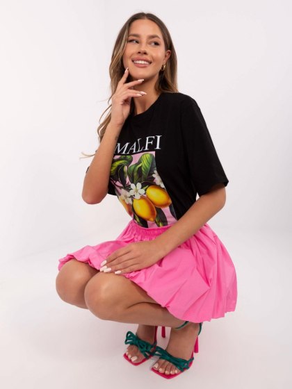 T-shirt MI-TS-M745-1.37 czarny