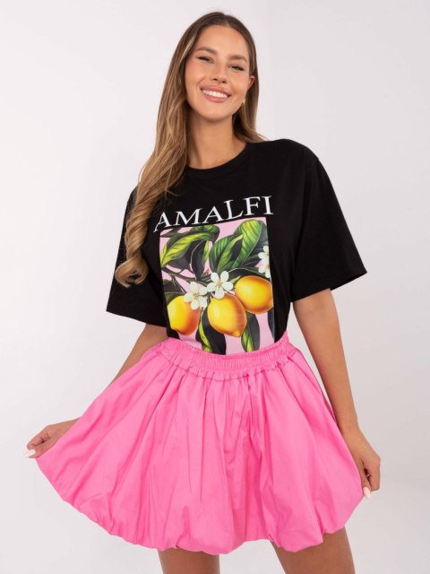 T-shirt MI-TS-M745-1.37 czarny