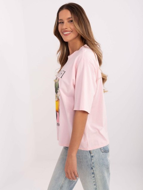 T-shirt MI-TS-M745-1.37 jasny różowy T-shirt MI-TS-M745-1.37 jasny różowy