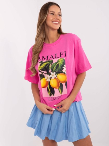 T-shirt MI-TS-M745-1.37 różowy