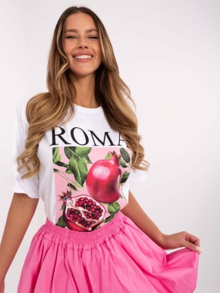 T-shirt MI-TS-M745.33 biały