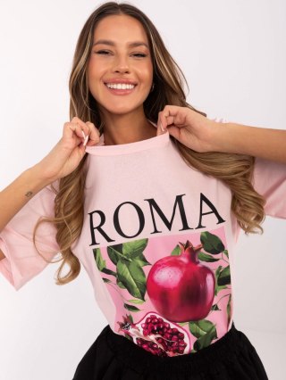 T-shirt MI-TS-M745.33 jasny różowy