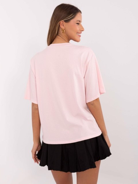 T-shirt MI-TS-M745.33 jasny różowy