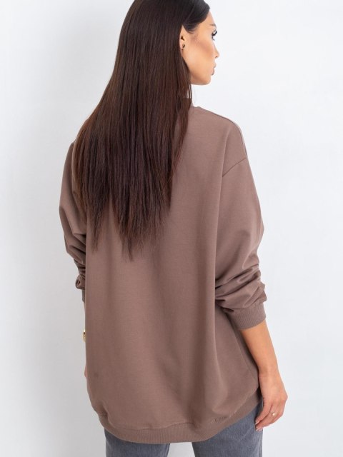 Bluza RV-BL-5185.92P brązowy S/M Bluza RV-BL-5185.92P brązowy S/M