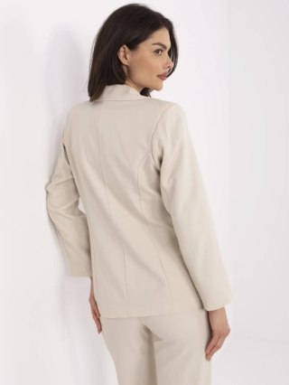 Marynarka DHJ-MA-18736.12 jasny beżowy 2XL