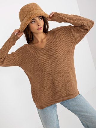 Sweter TO-SW-1111.65P camelowy