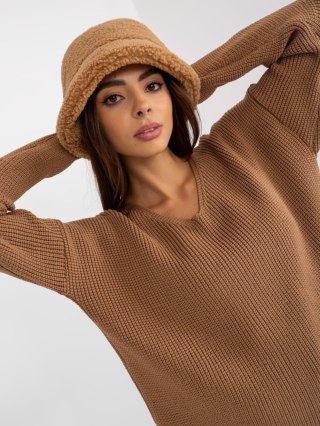 Sweter TO-SW-1111.65P camelowy