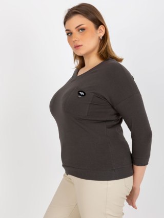 Bluzka RV-BZ-8475.81 ciemny khaki