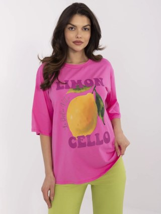 T-shirt MI-TS-M736-1.36 różowy