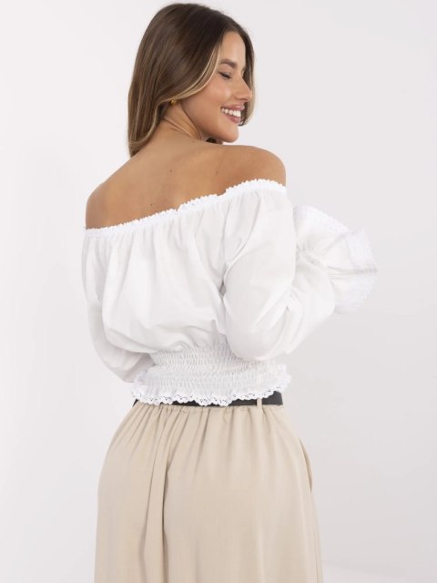 Bluzka LK-BZ-509978.42 biały L/XL Bluzka LK-BZ-509978.42 biały L/XL