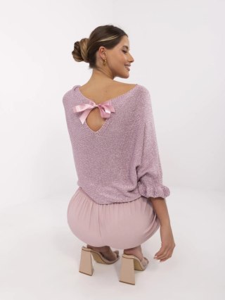 Sweter MI-SW-2502.60 jasny różowy