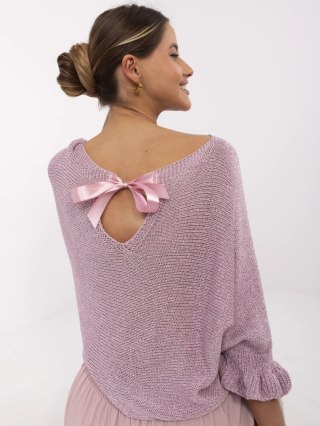 Sweter MI-SW-2502.60 jasny różowy