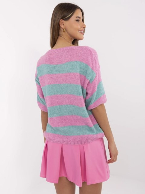Sweter MI-SW-2503.84 mietowy