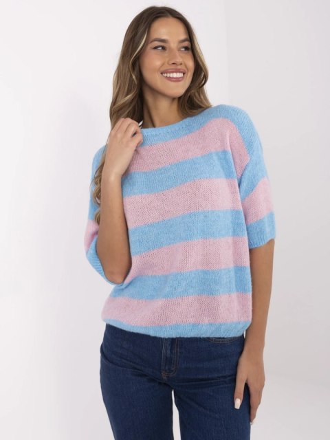 Sweter MI-SW-2503.84 niebieski Sweter MI-SW-2503.84 niebieski