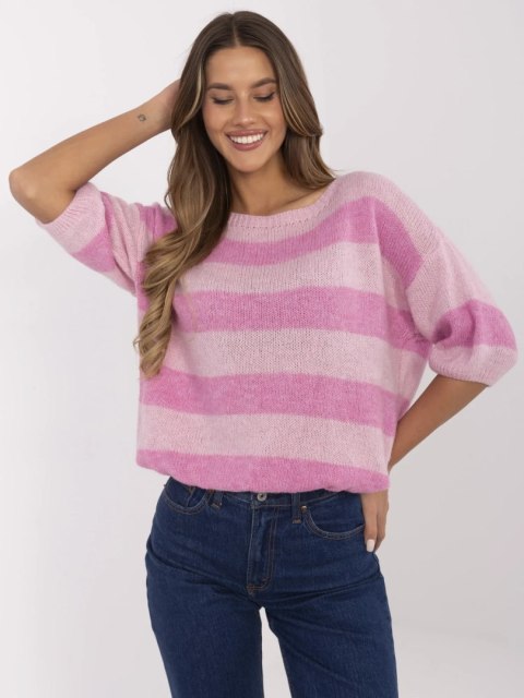 Sweter MI-SW-2503.84 różowy Sweter MI-SW-2503.84 różowy
