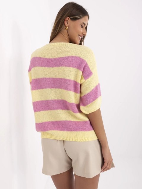 Sweter MI-SW-2503.84 żółty