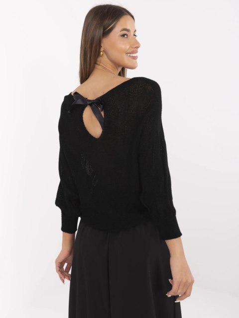 Sweter MI-SW-2504.69 czarny