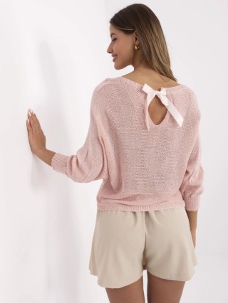 Sweter MI-SW-2504.69 jasny różowy