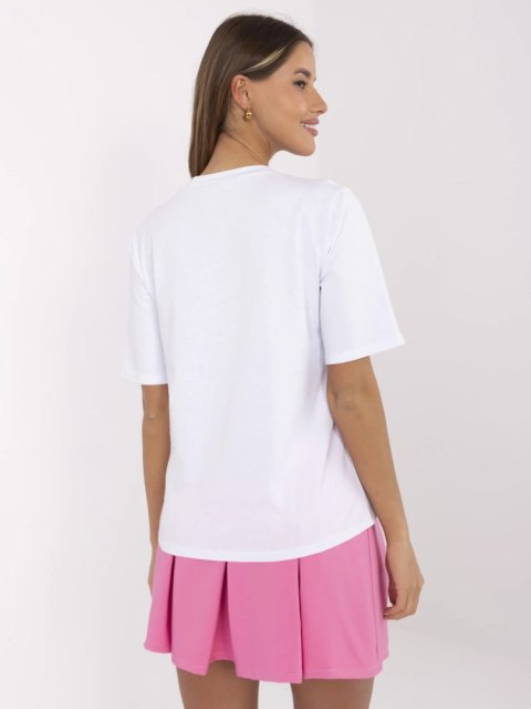 T-shirt MI-TS-M655.50 biały