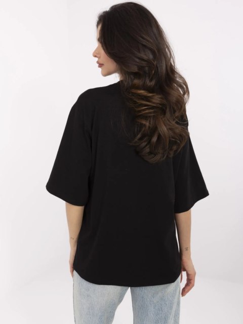 T-shirt MI-TS-M736-1.36 czarny
