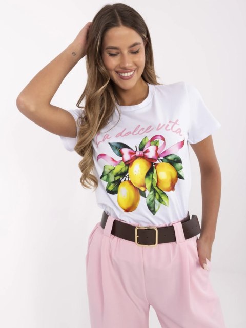 T-shirt MI-TS-M750.95 biały