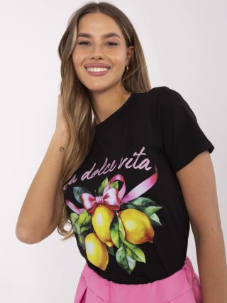T-shirt MI-TS-M750.95 czarny