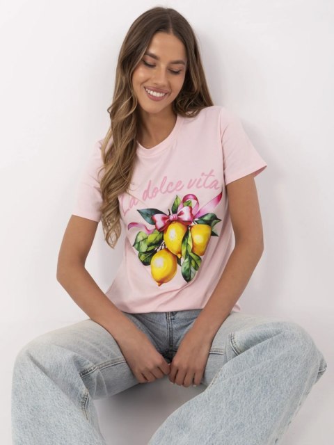 T-shirt MI-TS-M750.95 jasny różowy