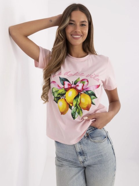T-shirt MI-TS-M750.95 jasny różowy