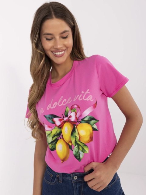 T-shirt MI-TS-M750.95 różowy