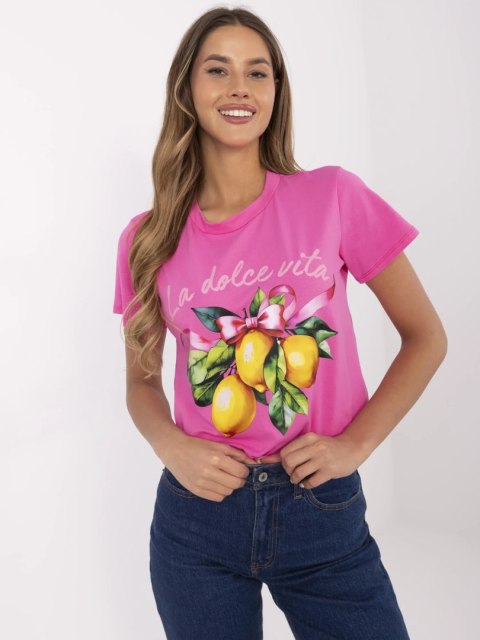 T-shirt MI-TS-M750.95 różowy
