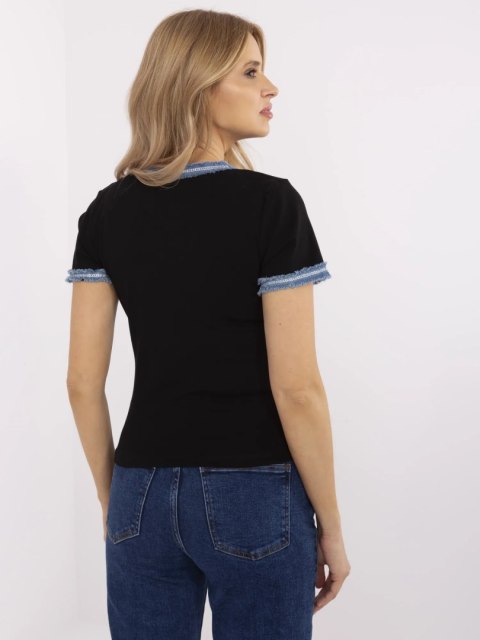 T-shirt NM-TS-V8319.95 czarny T-shirt NM-TS-V8319.95 czarny