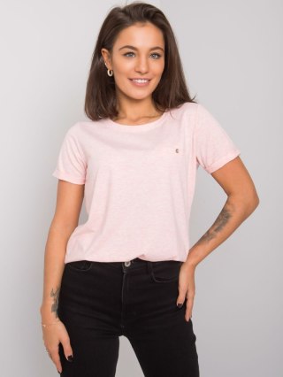 T-shirt RV-TS-4838.72P jasny różowy S