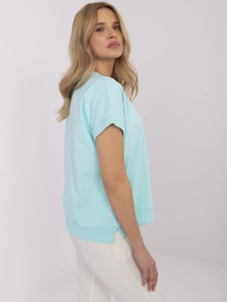 Bluzka RV-BZ-A534.89 mietowy