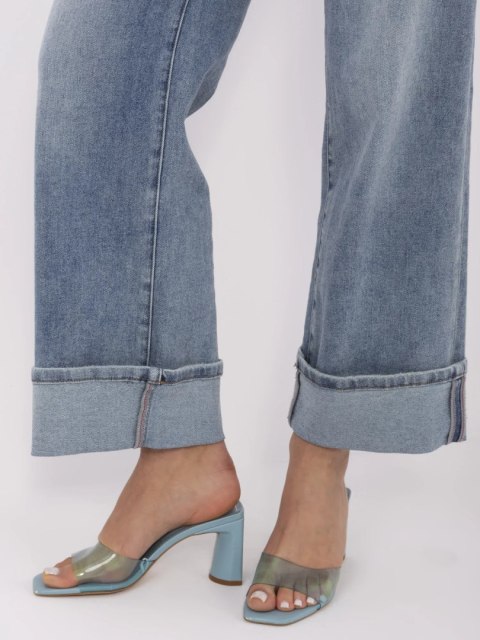 Spodnie jeans NM-SP-T393-1.72 niebieski M