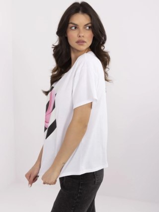 T-shirt MI-TS-M3221.40P biały