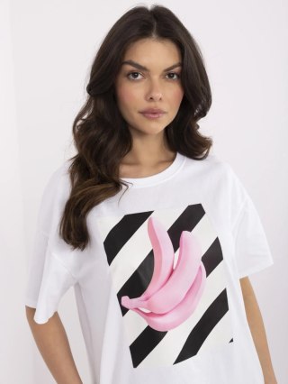 T-shirt MI-TS-M3221.40P biały