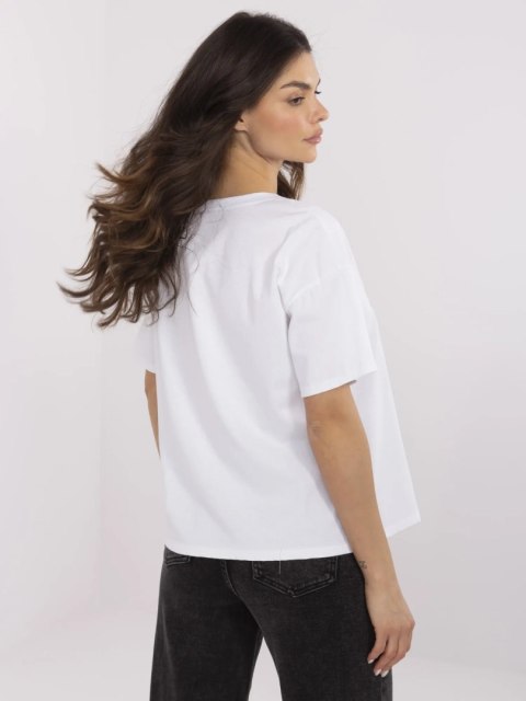 T-shirt MI-TS-M3221.40P biały