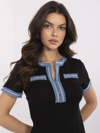 T-shirt NM-TS-V8305.84 czarny