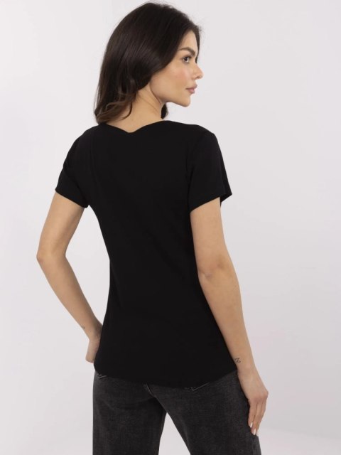 T-shirt RV-TS-A557.66P czarny S/M T-shirt RV-TS-A557.66P czarny S/M