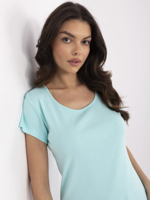 T-shirt RV-TS-A557.66P mietowy S/M T-shirt RV-TS-A557.66P mietowy S/M